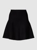 Jake*s Collection Minirock mit Strukturmuster Schwarz