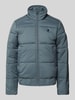 G-Star Raw Steppjacke mit Stehkragen Stein