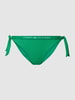 TOMMY HILFIGER Bikini-Slip mit Label-Print Gruen