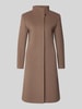 ICONS Cinzia Rocca Mantel mit Kaschmir-Anteil Taupe
