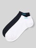 BOSS Sneaker-Socken aus Baumwoll-Mix im 2er-Pack Dunkelblau