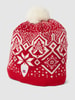 Dale of Norway Beanie mit Allover-Muster Modell 'Winterland' Rot
