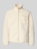 Only & Sons Regular Fit Webpelzjacke mit Mesh Innenstoff Modell 'DALLAS' Beige