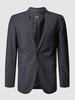 Strellson Slim Fit 2-Knopf-Sakko aus reiner Schurwolle Anthrazit