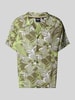 BOSS Relaxed Fit Freizeithemd mit Resortkragen Khaki