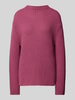 Marc O'Polo Denim Gebreide pullover met ronde hals Fuchsia