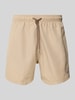 Emporio Armani Badehose mit elastischem Bund Taupe