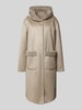 WHITE LABEL Jas met capuchon Taupe