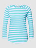 Rich & Royal Longsleeve met ronde hals Blauw
