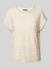 Vero Moda T-Shirt mit Lochmuster Modell 'MAYA' Beige