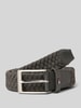 Tommy Hilfiger Riem in gevlochten look Grafiet