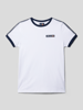 Ellesse T-Shirt mit Kontraststreifen Modell 'Giovi' Weiß