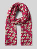 Codello Schal aus Viskose im Allover-Look Pink