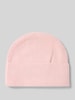 Christian Berg Woman Regular fit muts met wol in gebreide look Lichtroze