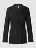 Marc Cain Blazer met reverskraag Zwart