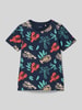 Name It T-Shirt mit Rundhalsausschnitt Modell 'FELEN' Marine