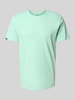 Superdry T-Shirt mit Label-Detail Neon Gruen