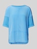 Marc Cain T-shirt in effen design Blauw