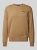 Polo Sport Sweatshirt mit Label-Print Khaki