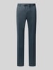Zuitable Straight Fit Stoffhose mit Tunnelzug Modell 'Sparta' Petrol