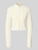 NOISY MAY® Slim fit jack van katoenmix model 'Dara' Zand