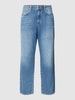 REVIEW Jeans met rechte pijpen Blauw