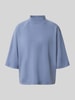 Soyaconcept Loose Fit Sweatshirt aus Modal-Mix Modell 'BANU' Bleu