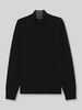 BOSS Sweter o kroju regular fit z mieszanki żywej wełny i kaszmiru model 'H-Hemarlo' Czarny