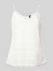 Vero Moda Relaxed Fit Trägertop aus Baumwoll-Mix Modell 'HONEY' Weiss