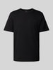 Tom Tailor Regular Fit T-Shirt aus reiner Baumwolle Black