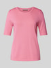 Christian Berg Woman Selection Strickshirt mit Rundhalsausschnitt Pink