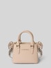 VALENTINO BAGS Handtasche mit Label-Applikation Modell 'ZERO RE' Beige