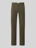 Brax Modern Fit Chino aus Baumwoll-Mix Modell 'Fabio' Oliv