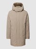 Mango Parka mit abnehmbarer Kapuze Camel