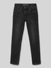 Garcia Slim Fit Jeans im 5-Pocket-Design Modell 'TAVIO' Black