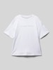 Jack & Jones T-shirt met labelprint, model 'ESTAR' Wit