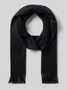 SALMONE Sjaal van puur kasjmier Zwart