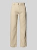JOOP! Collection Regular Fit Leinenhose im 5-Pocket-Design Modell 'Fortress' Offwhite