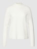 Marc Cain Strickpullover mit Stehkragen Offwhite