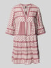 Vero Moda Figurumspielendes Tunikakleid aus reiner Baumwolle Modell 'DICTHE' Rosa
