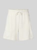 CHAMPION Relaxed Fit Sweatshorts mit Logo-Badge Modell 'Sustainable' Offwhite