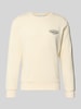 Jack & Jones Sweatshirt met labelprint, model 'MAKOTO' Offwhite