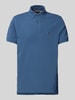 Tommy Hilfiger Regular Fit Poloshirt mit Label-Detail Jeansblau