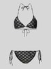 Review Bikini-Set mit seitlicher Schnürung Black