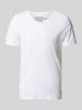 MCNEAL T-Shirt mit V-Ausschnitt Weiss