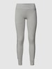 TOMMY HILFIGER Legging met labeldetails Lichtgrijs gemêleerd