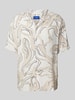 Jack & Jones Regular fit vrijetijdsoverhemd met resortkraag, model 'LUKE' Wit