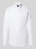 BOSS Koszula biznesowa o kroju regular fit z kołnierzykiem typu cutaway model ‘Joe’ Biały