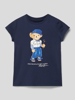 Polo Ralph Lauren Teens T-Shirt mit Motiv-Print Marineblau