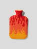 The Holy goat Wärmflasche mit Kaschmir Rot